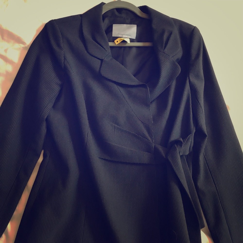 Wrap Tie Blazer by Classiques Entier